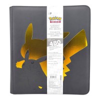 Pikachu Premium PRO-Binder Pokémon 12 kišenių albumas Ultra Pro